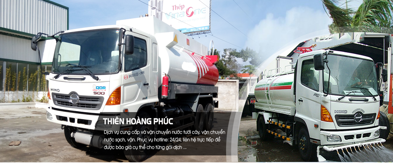 Xe Bồn Chở Nước Sạch